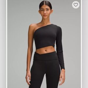 Lululemon Align asymmetrical LS top